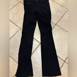 Irideon Girls Youth XL Riding Horseback Black Pants Flare